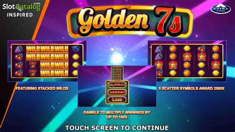 goldens sevens slots|Golden 7s Online Slot – Play Retro and Enjoy Big Wins.